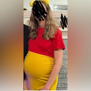 Winnie the Pooh Maternity Cosplay/costume